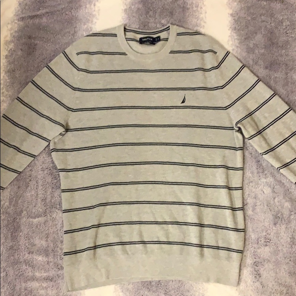 Nautica Crewneck Striped Sweater